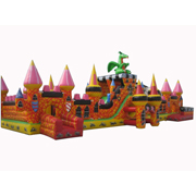 giant dragon inflatable amusement park